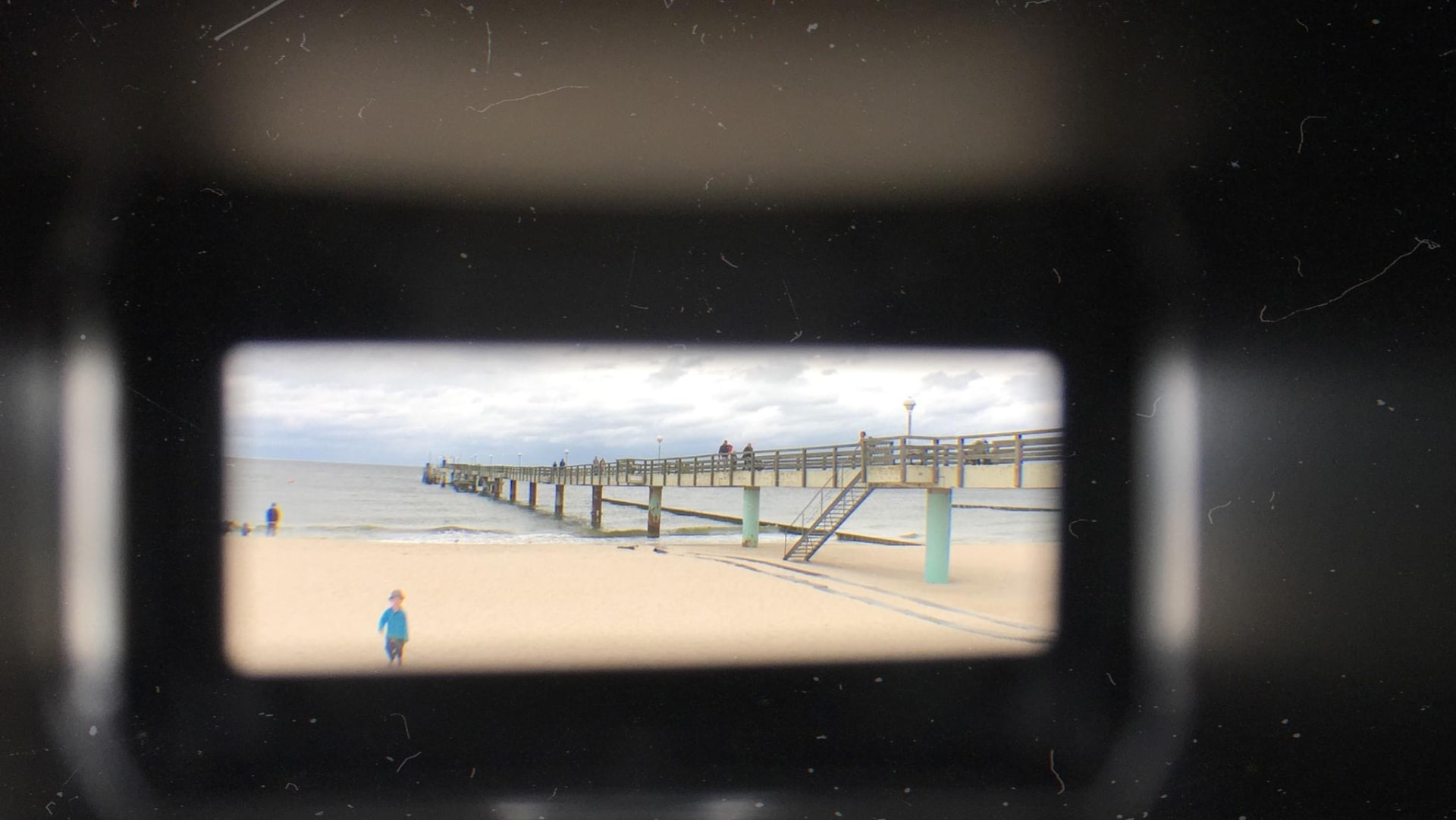 Koserow, Germany, 2019 — photographed by Salome Khachidze on an iPhone through a film-camera lens